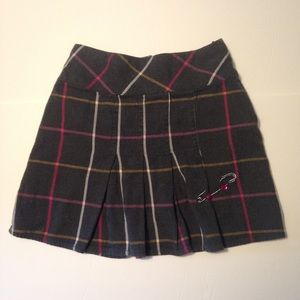 Gymboree Pleated Plaid Skirt Size 8